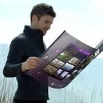 Un brevetto samsung mostra un display arrotolabile