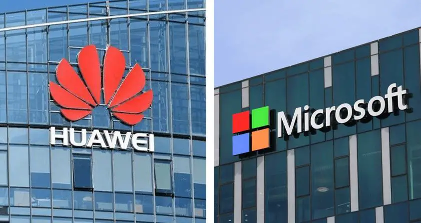 Huawei e Microsoft