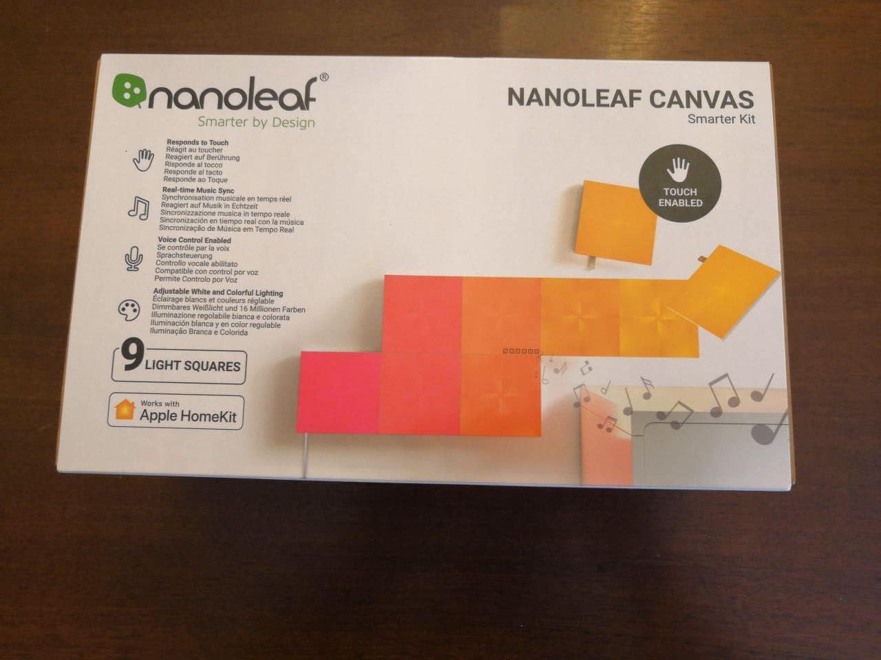recensione nanoleaf canvas