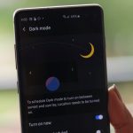 Dark mode per samsung health con la nuova versione 6. 9. 0. 051