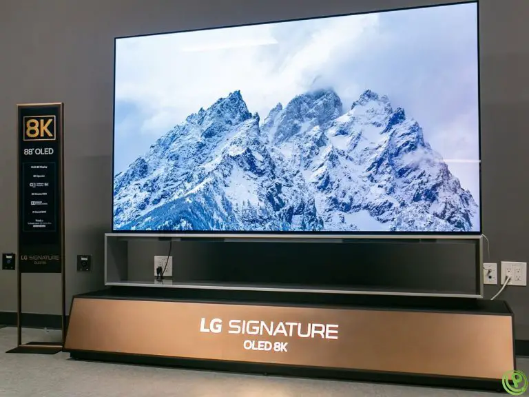 TV LG OLED 8K: Signature
