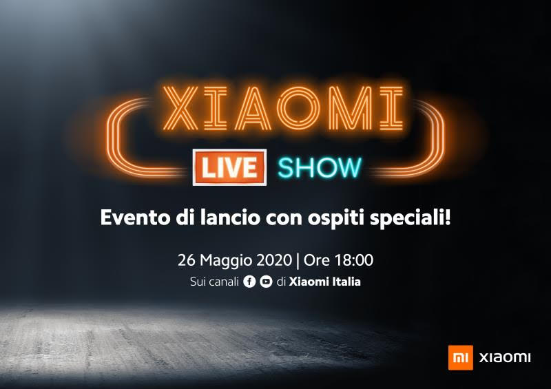 Xiaomi Live Show - presentazione Mi TV e Redmi Note 9