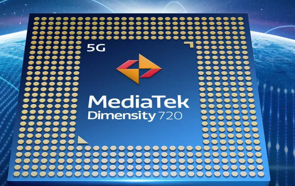 Processore 5G Mediatek Dimensity 720 - annuncio