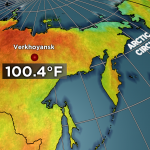 Temperatura record per l'artico: si son toccati i 100. 4 gradi f