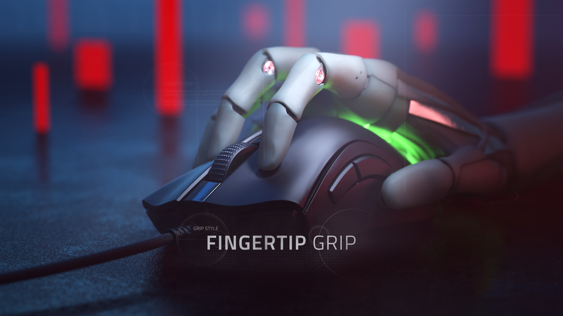 DeathAdder fingertip