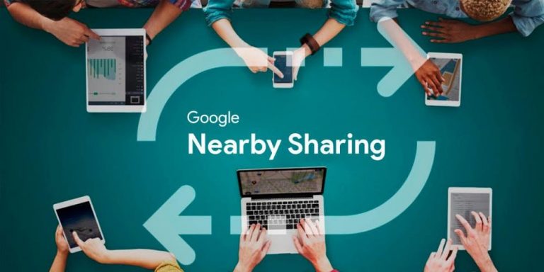 nearby sharing condividere le app su play store