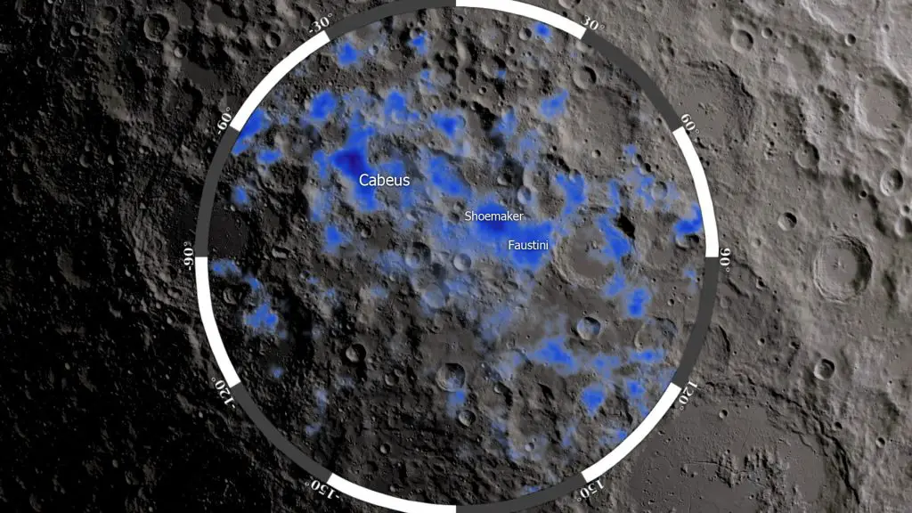 Acqua sulla luna