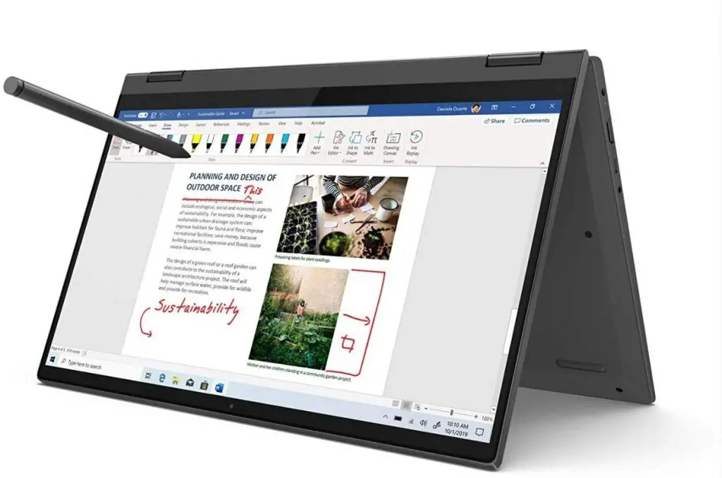 migliori notebook per lo studio - Lenovo Idepad Flex 5 I5