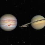 Allineamento di giove e saturno: l'ultima volta 800 anni fa