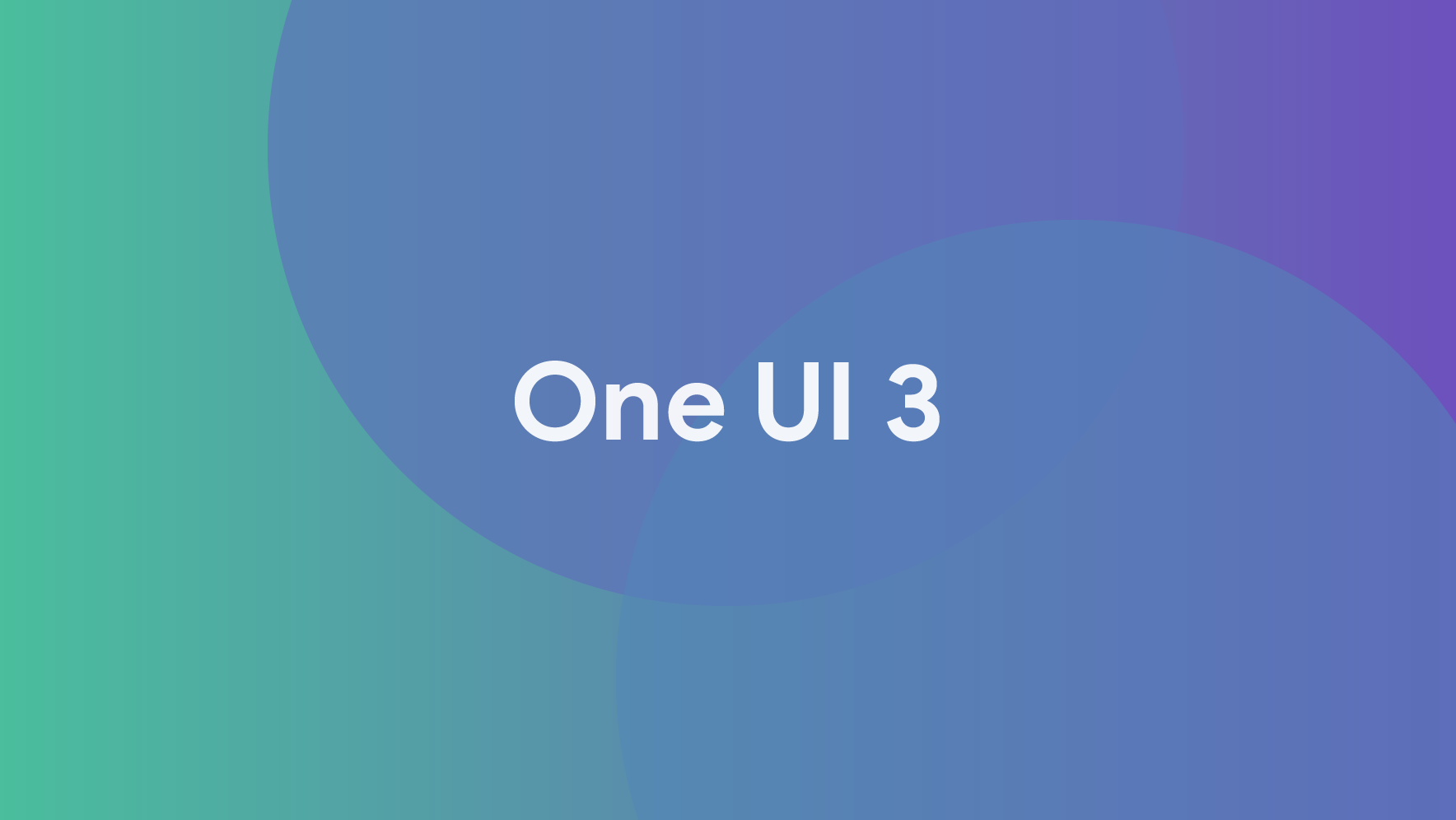 One ui 3. 0