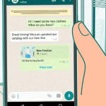 Shopping con whatsapp, da oggi si può. Ecco come