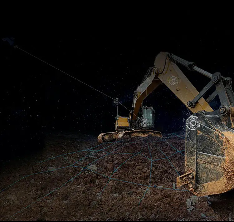 FJD 3D Excavator Guidance System main