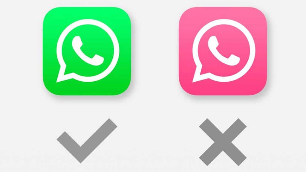 WhatsApp diventa rosa