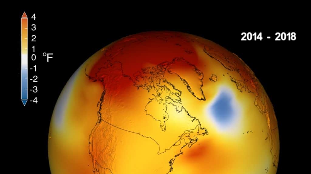 Aumento della temperatura Terrestre di 1.5º entro 5 anni Aumento della temperatura Terrestre di 1.5º entro 5 anni