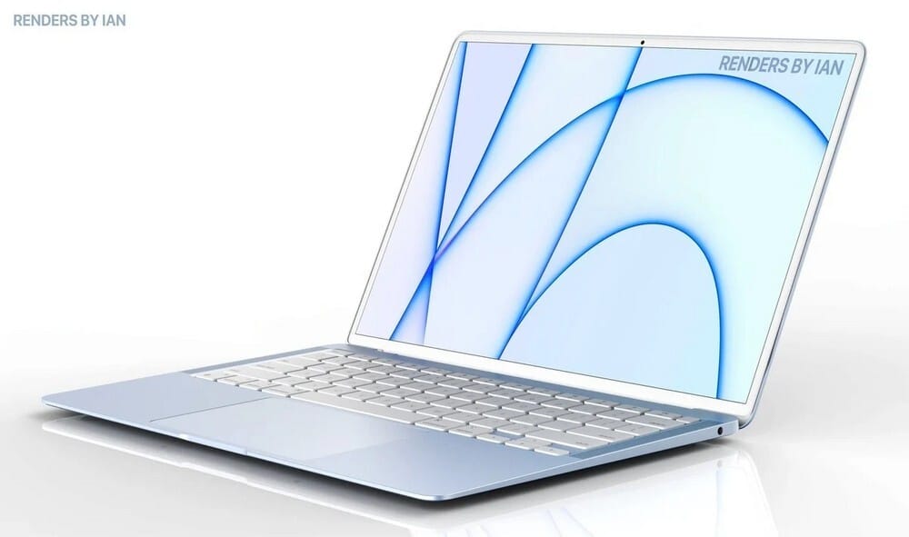 MacBook M1 render 2021