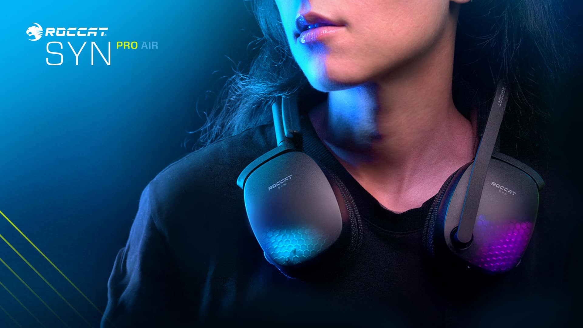 Presentate le syn pro air: nuove cuffie wireless roccat