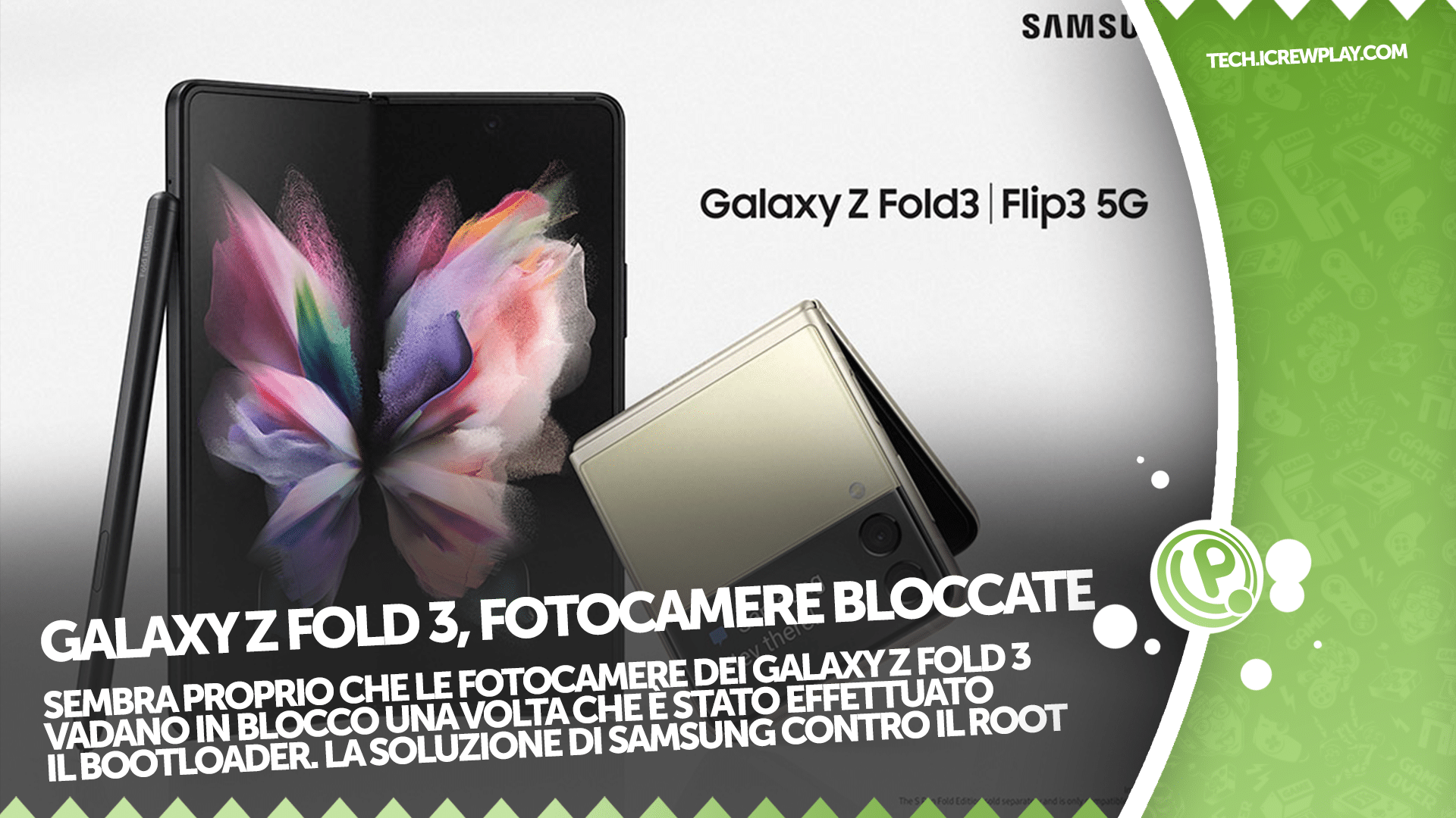 Fotocamere Galaxy Z Fold 3