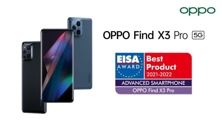 Oppo Find X3 Pro EISA Award 2021