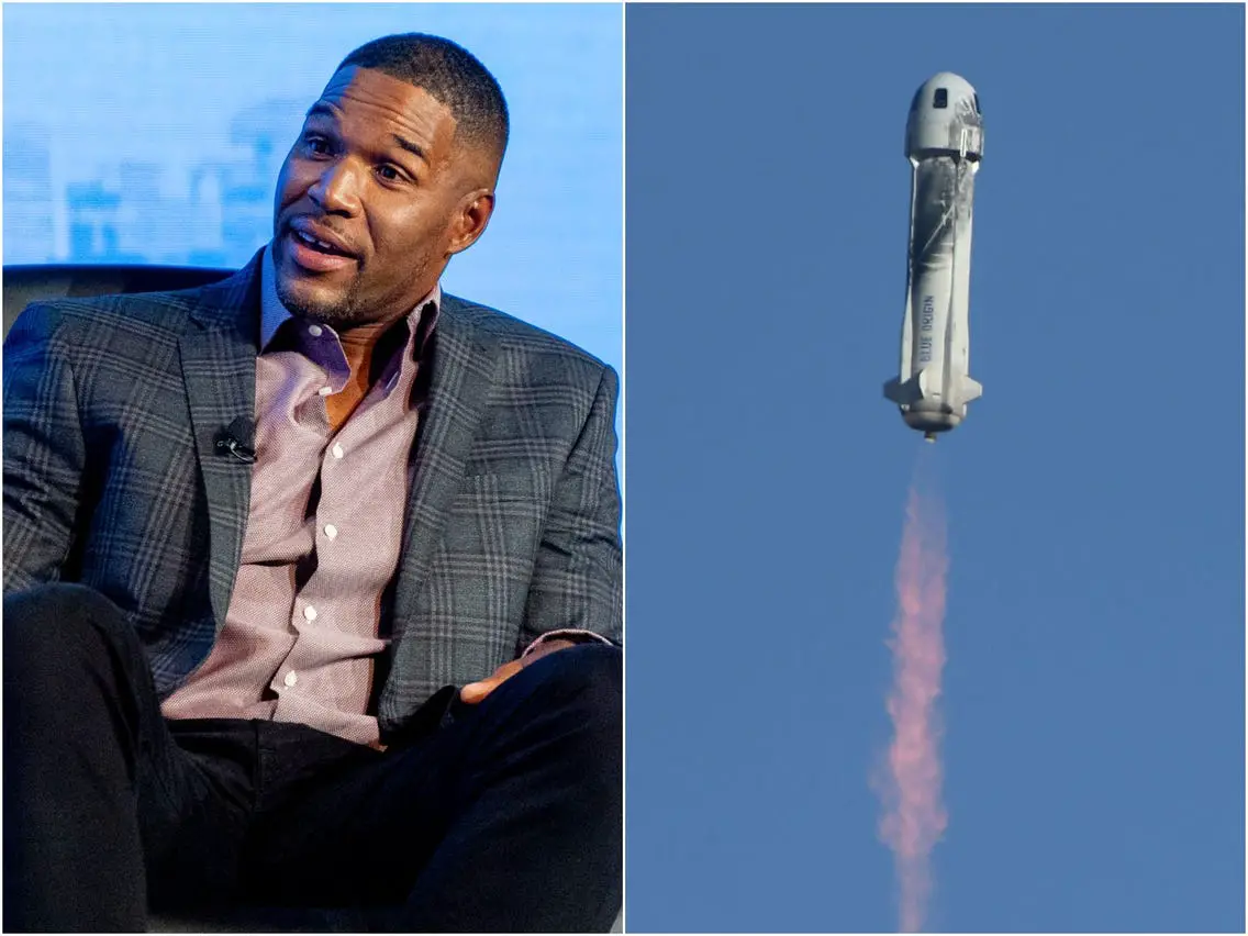 Michael Strahan 6 Space Records In His Blue Origin Flight Pledge Times 