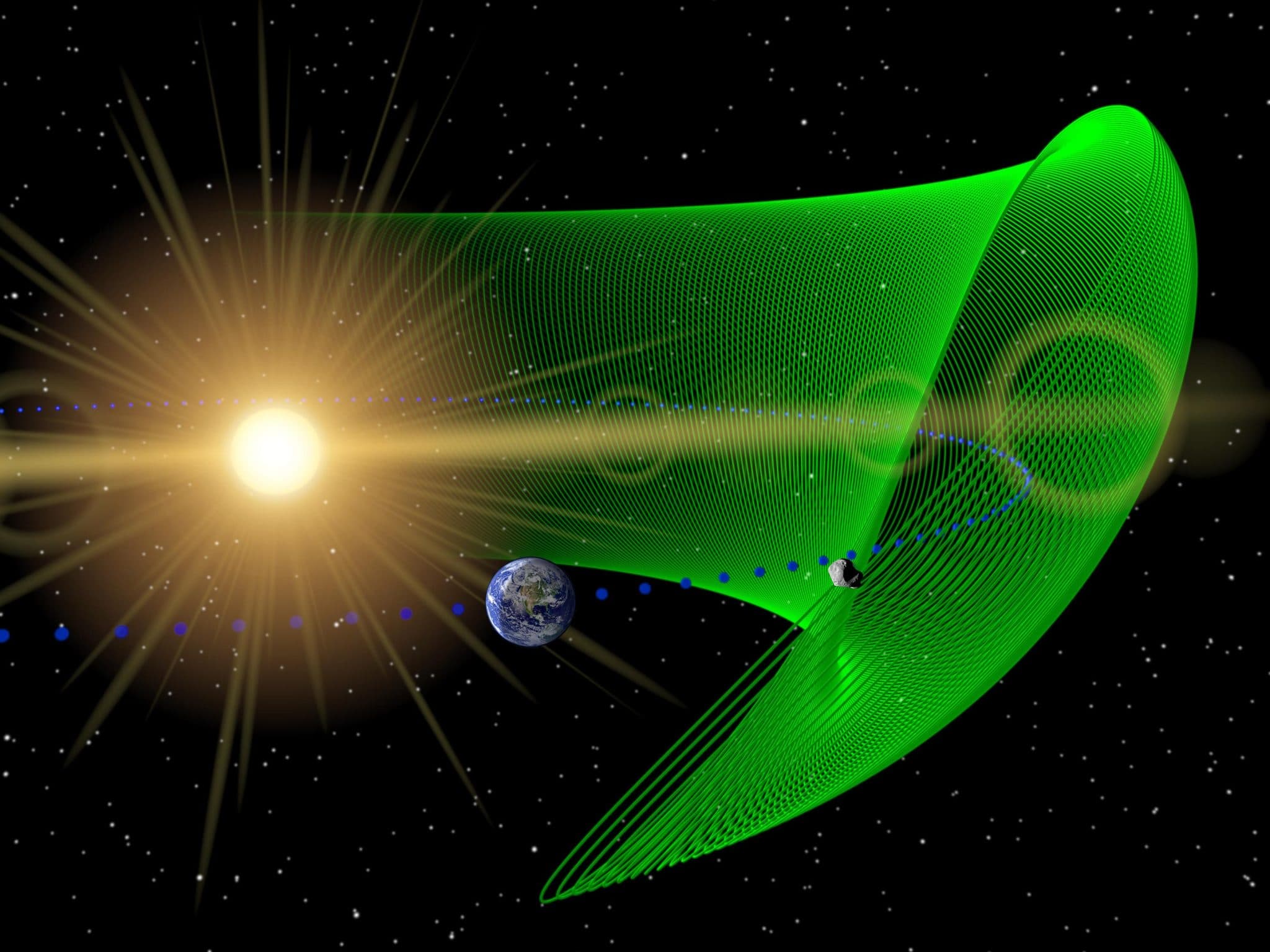 Trojan asteroid 2010 tk7