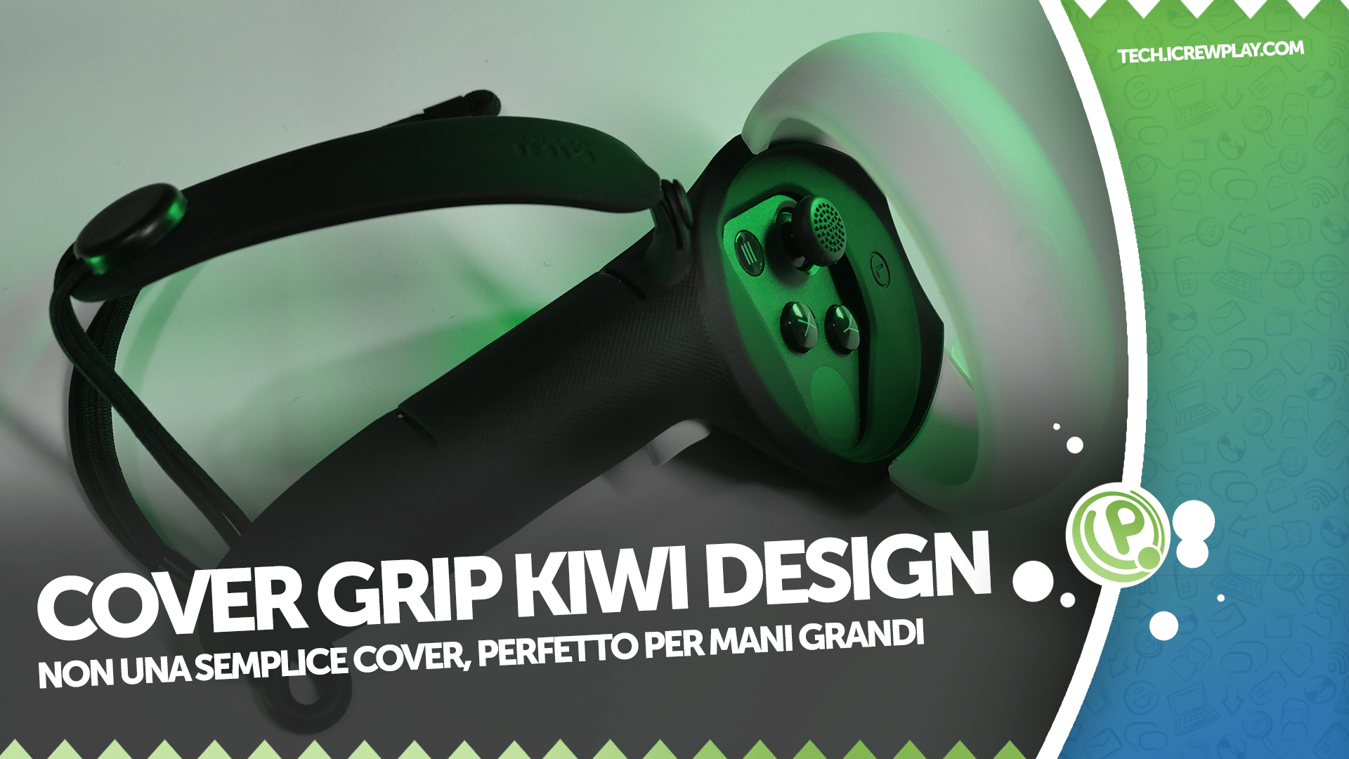 Cover grip controller kiwi design