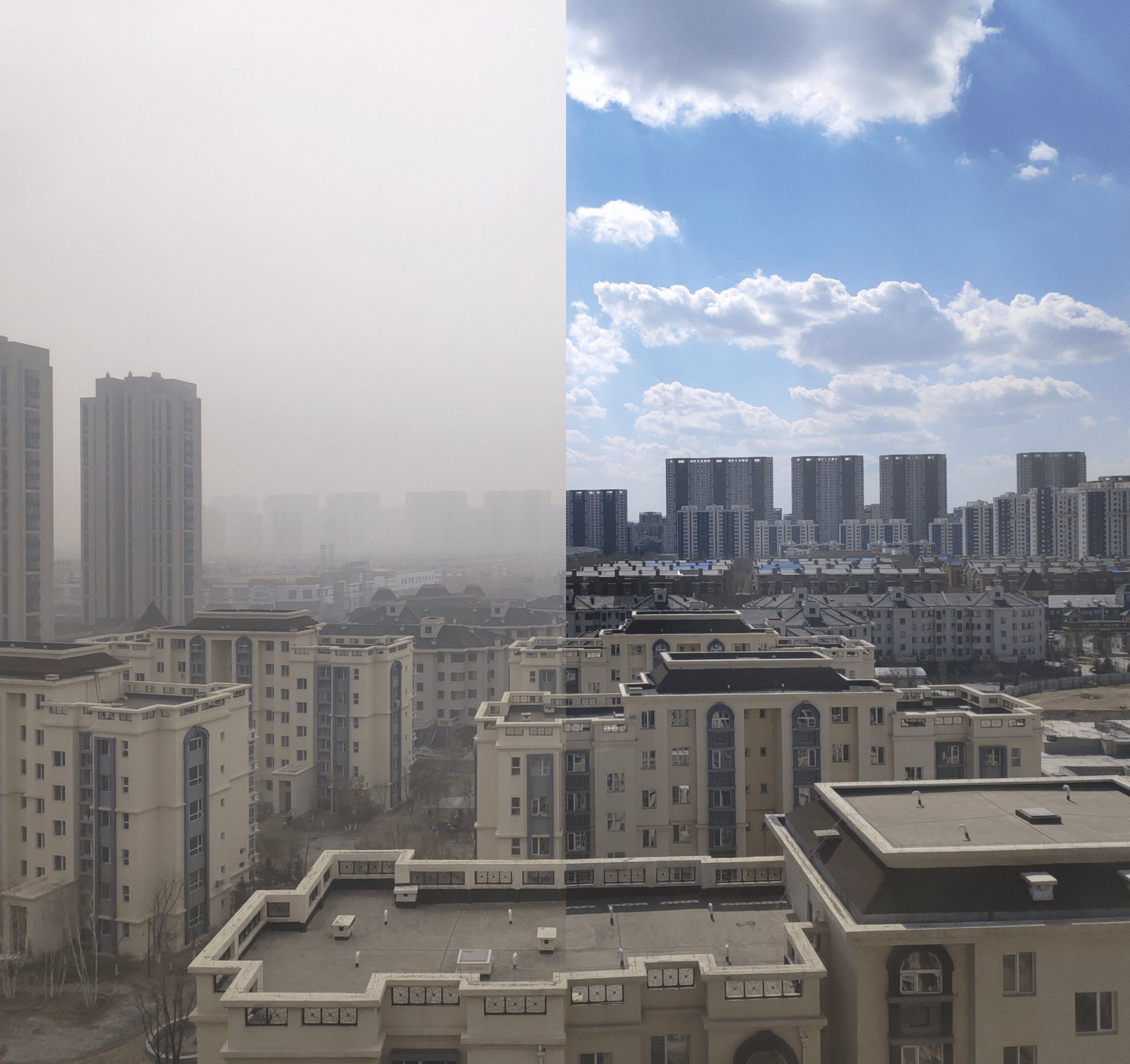 Inquinamento Cina, inquinamento atmosferico 