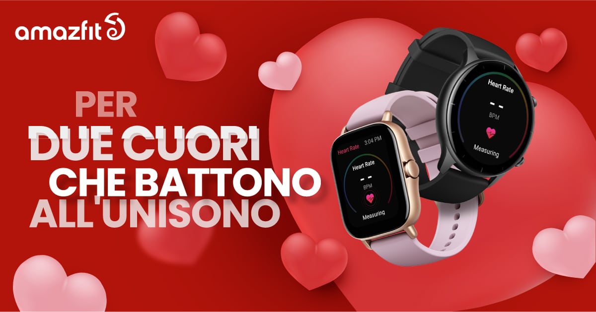 Amazfit, due speciali bundle in vendita per san valentino %amazfit, due speciali bundle in vendita per san valentinocount(title)% Amazfit, due speciali bundle in vendita per san valentino