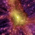 Simulazione dell'universo: fino a 13. 7 miliardi di anni fa