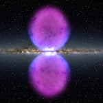 Le bolle di fermi: estensione di oltre 36 mila anni luce