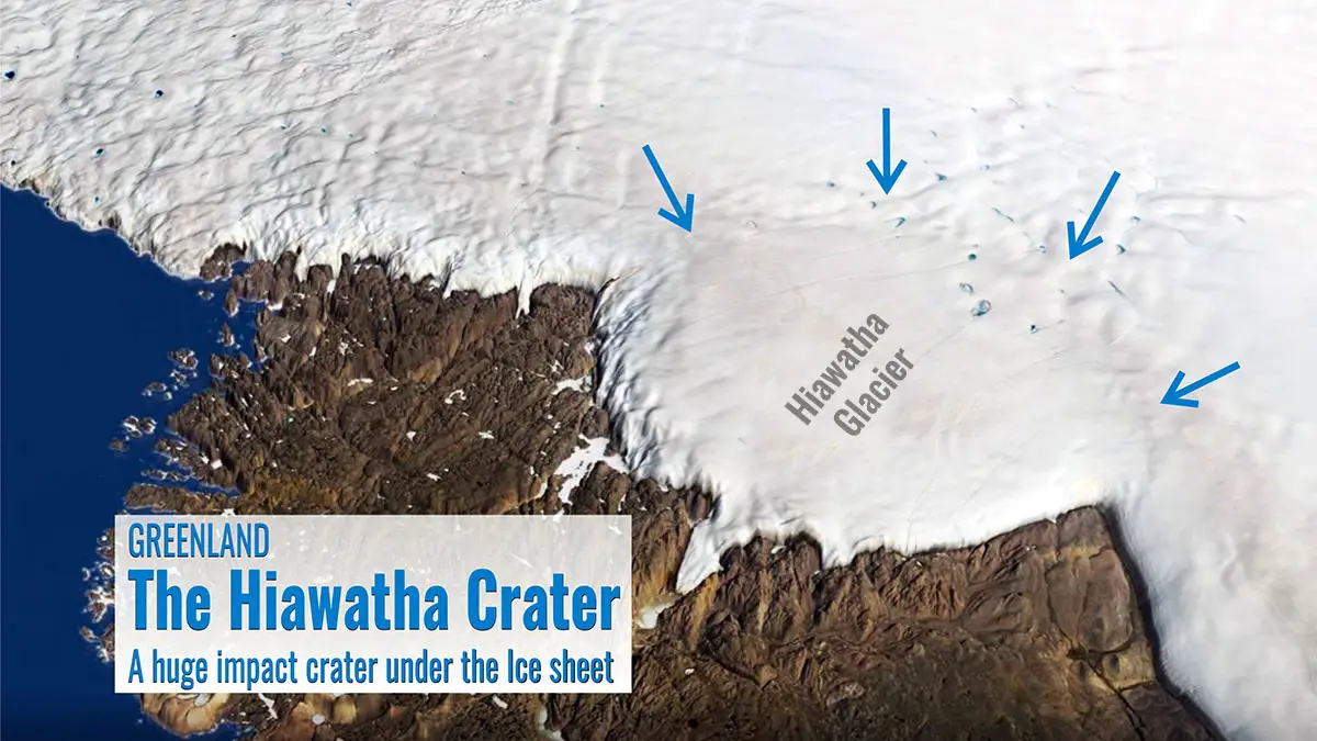 Hiawatha crater