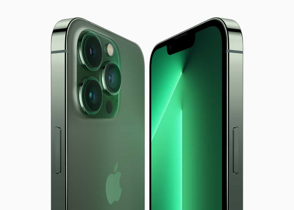 iphone 13 pro verde alpino