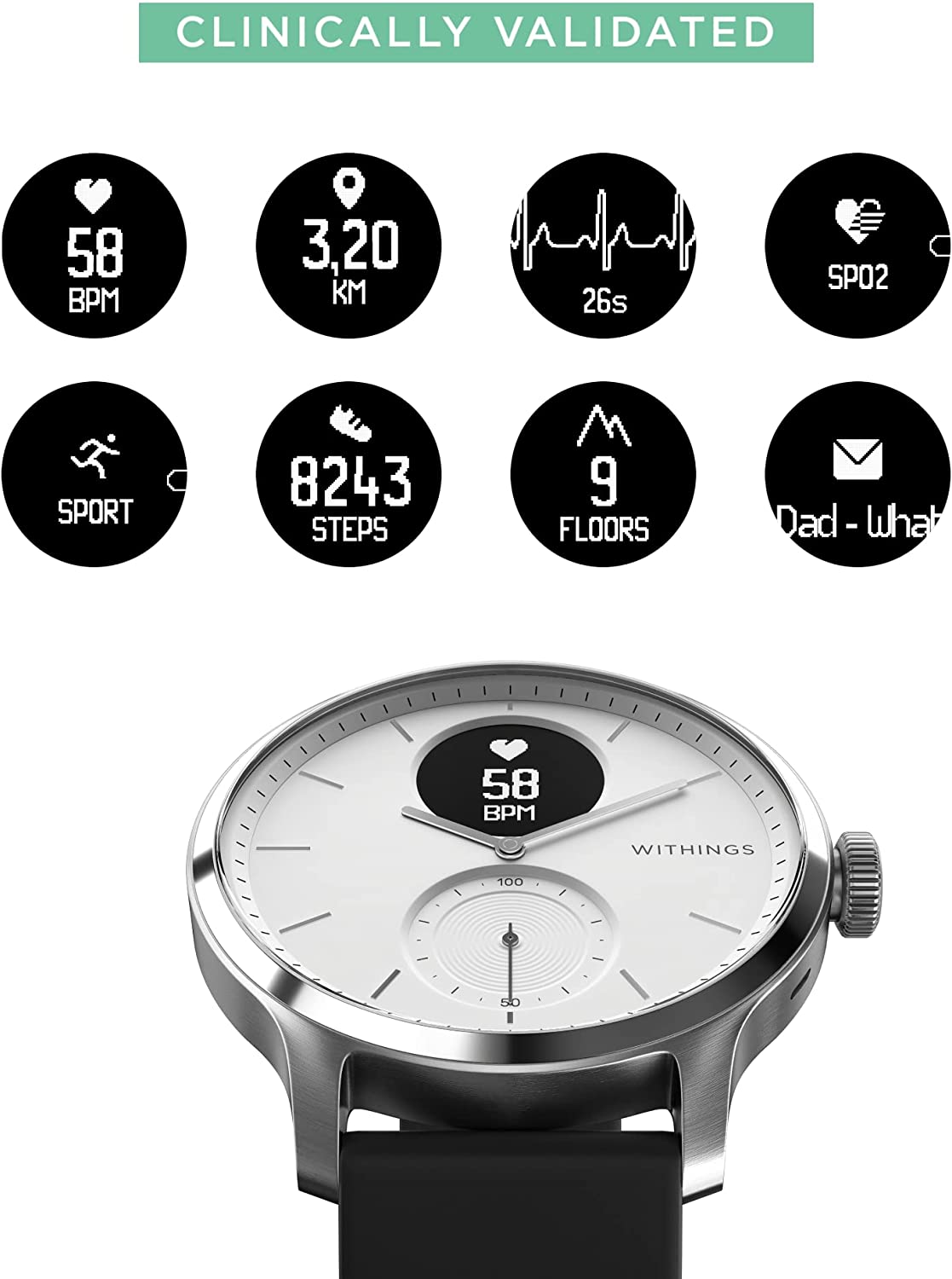 withings scanwatch in offerta