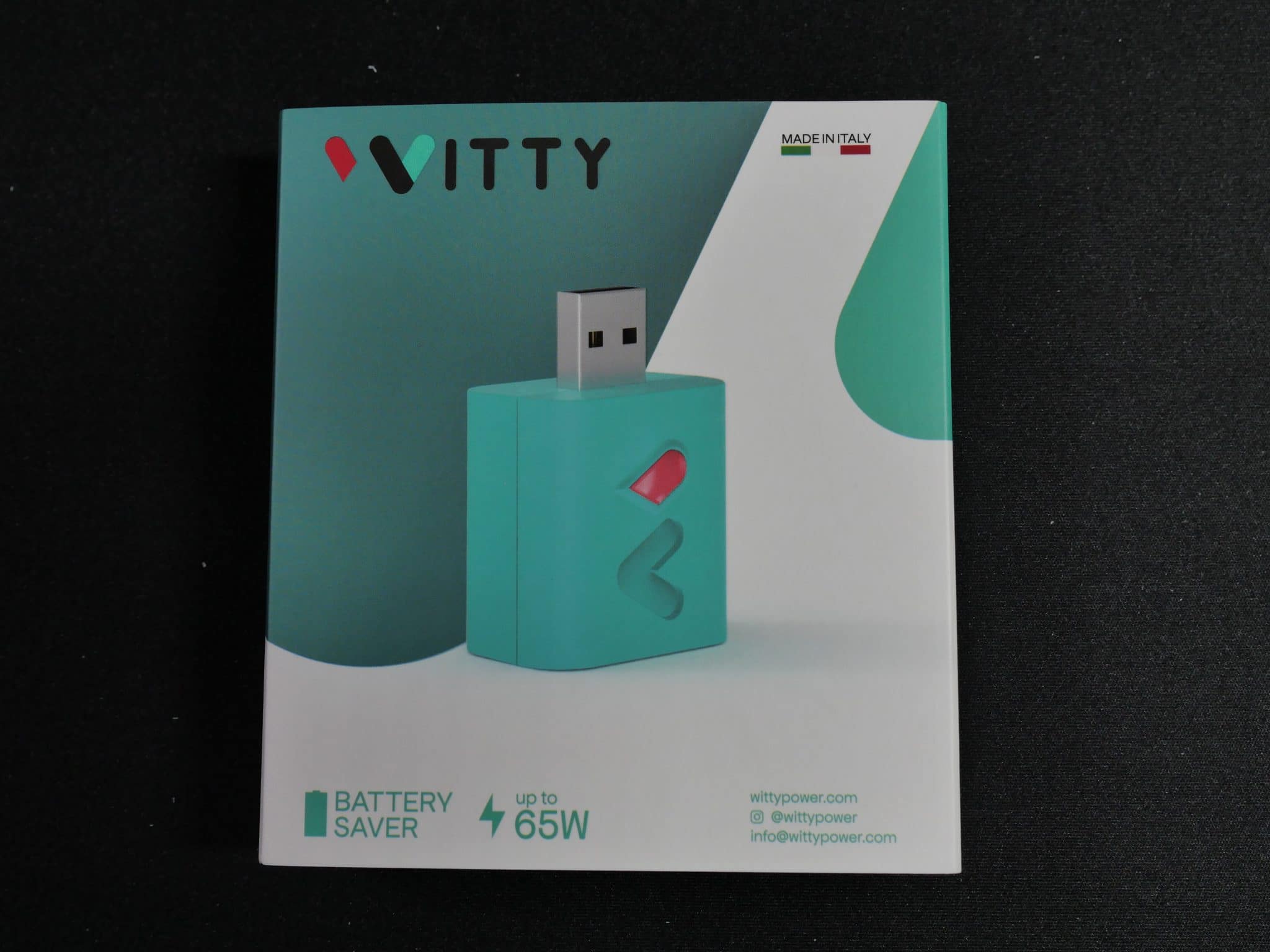 Witty confezione ricarica fino a 65w