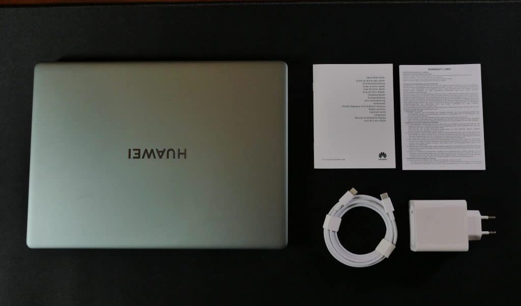 Huawei MateBook 14s contenuto scatola