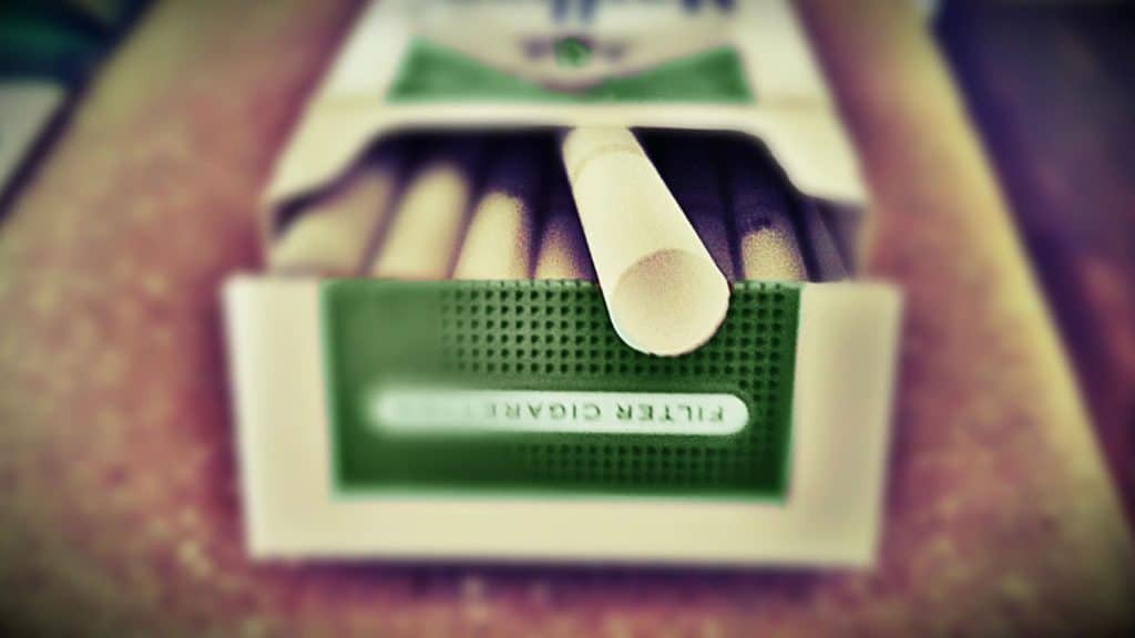 Menthol cigarettes