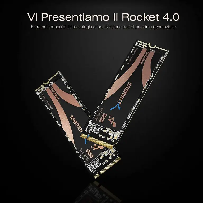 SSD Sabrent da 500 GB in offerta