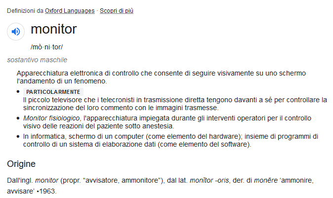 Italiano linguaggio informatico