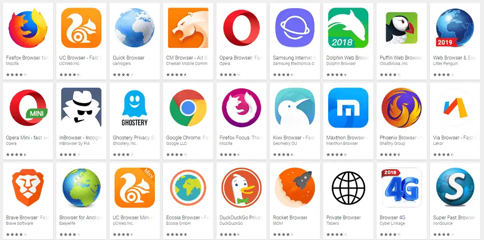 Browser Android Sicuro Privato