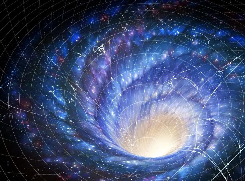 Simulazione quantistica di un wormhole