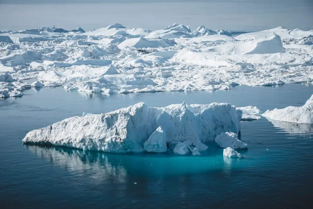 Calotta glaciale della groenlandia