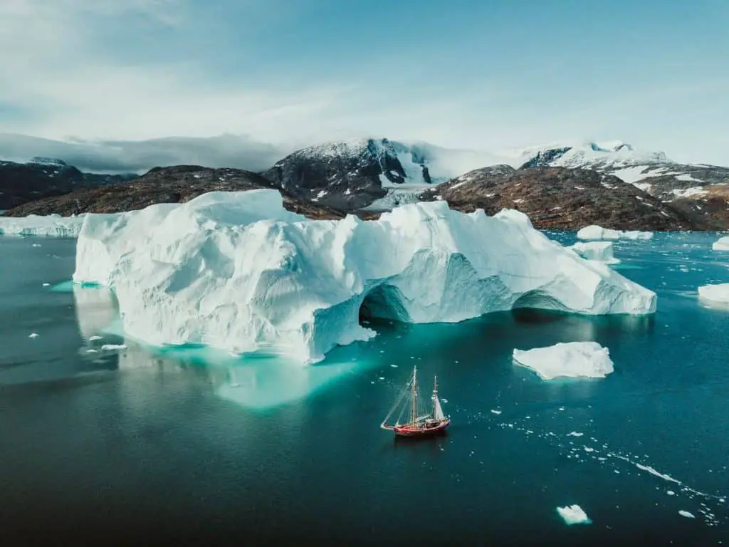 Greenland ice cap