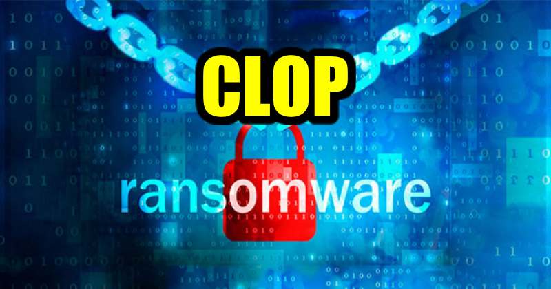 Clop ransomware