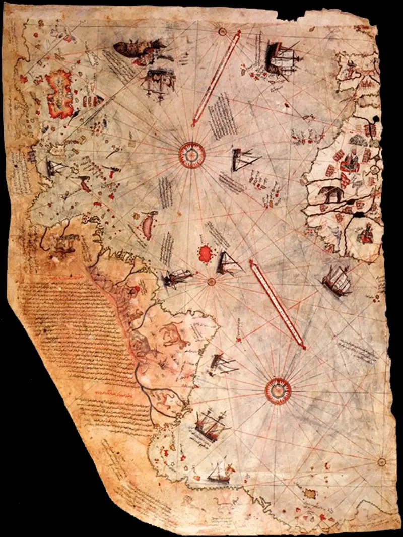 Mappa di piri reis