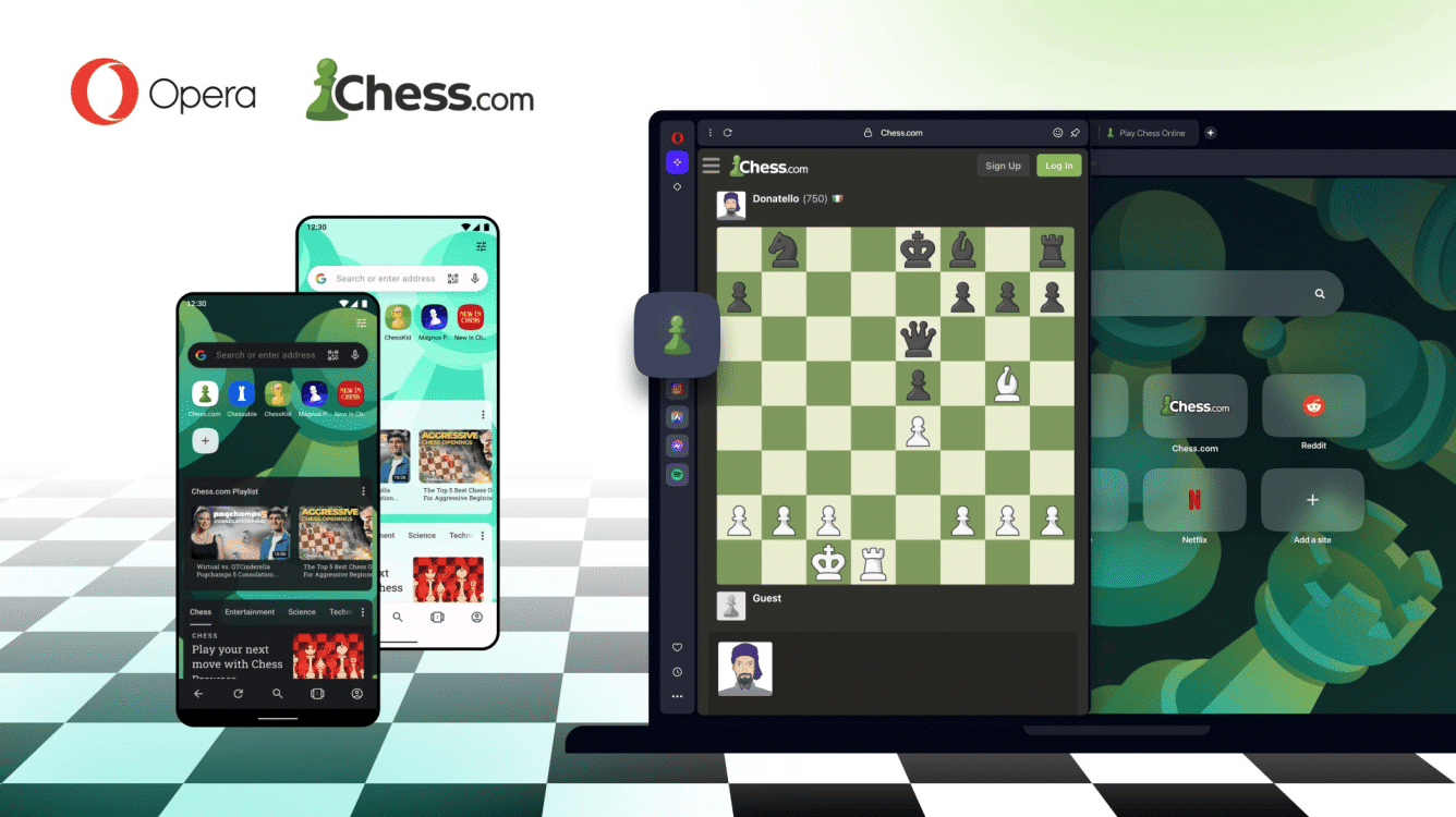 Opera e chess. Com