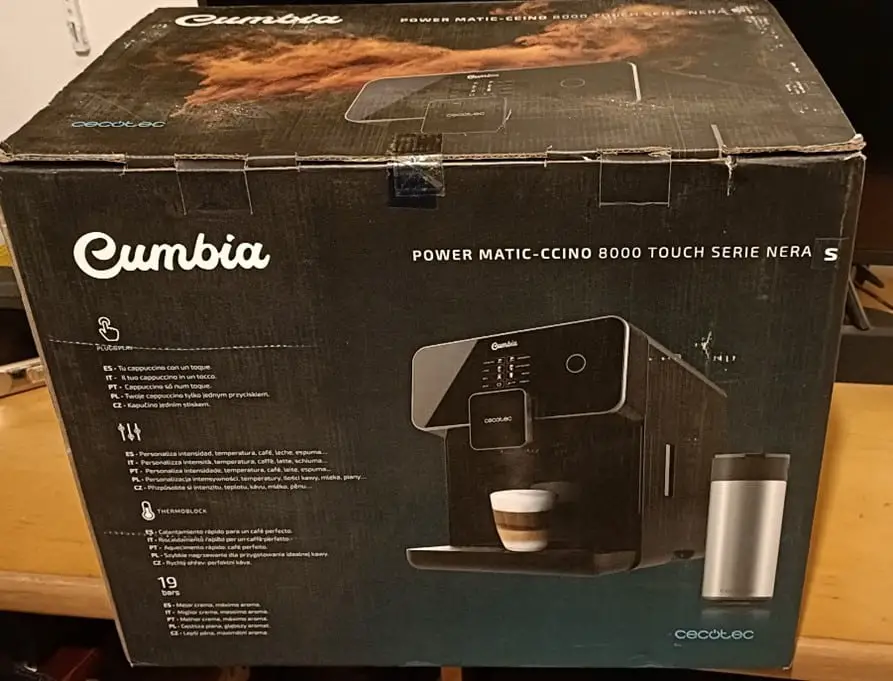 Cumbia Power Matic-ccino 8000 Touch