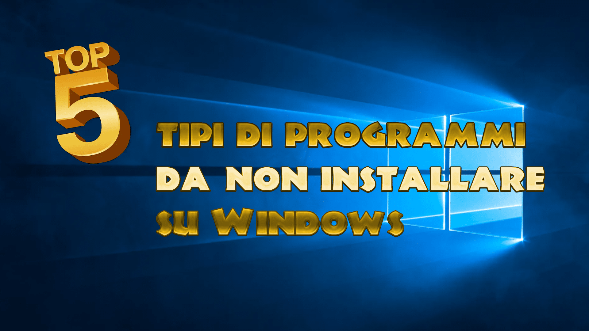 top 5 programmi windows