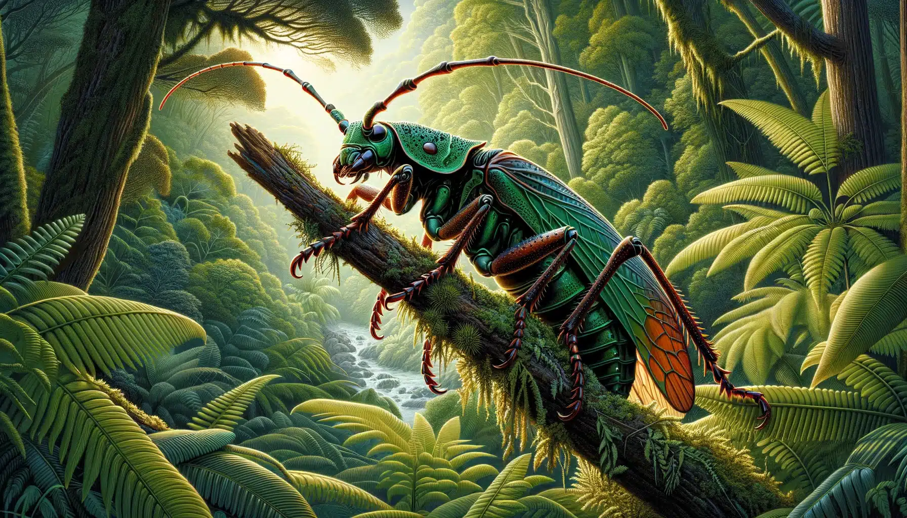 La weta gigante: un insetto fuori dal comune