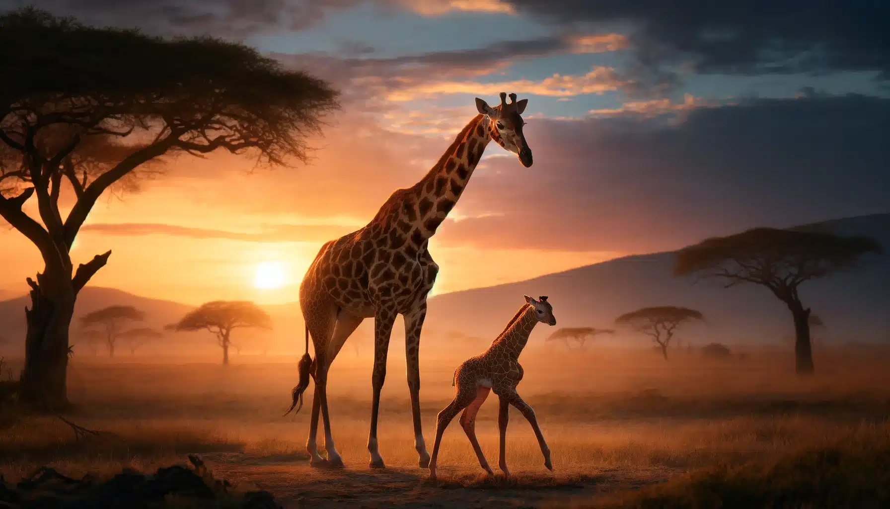 Do giraffes give birth standing up? - Pledge Times