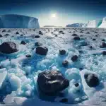 Come il cambiamento climatico sta mettendo a rischio i meteoriti antartici