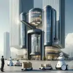A seongnam, sorge la naver 1784 tower, uno degli edifici più avanzati al mondo nel campo della robotica